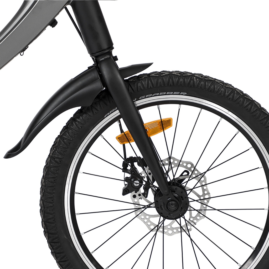 BICICLETA ELECTRICA S1 R20 36V, 250W, 5.2AH GRIS
