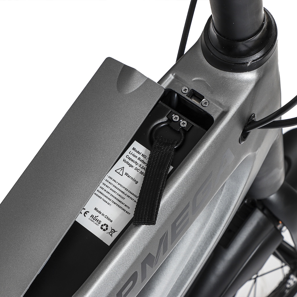 BICICLETA ELECTRICA S1 R20 36V, 250W, 5.2AH GRIS