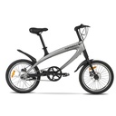 BICICLETA ELECTRICA S1 R20 36V, 250W, 5.2AH GRIS