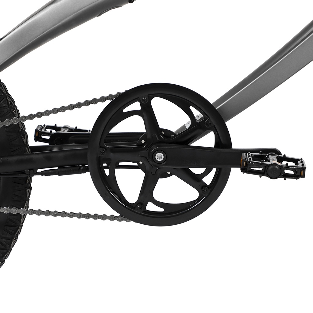 BICICLETA ELECTRICA S1 R20 36V, 250W, 5.2AH GRIS