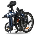 BICICLETA ELECTRICA PLEGABLE S3 R20 36V, 350W, 7.5AH