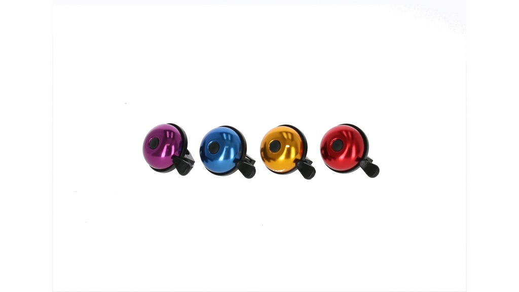 TIMBRE BICICLETA ALUMINIO BASE PLASTICO