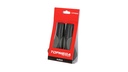 PUÑOS ERGONOMICOS NEGRO/GRIS TOPMEGA