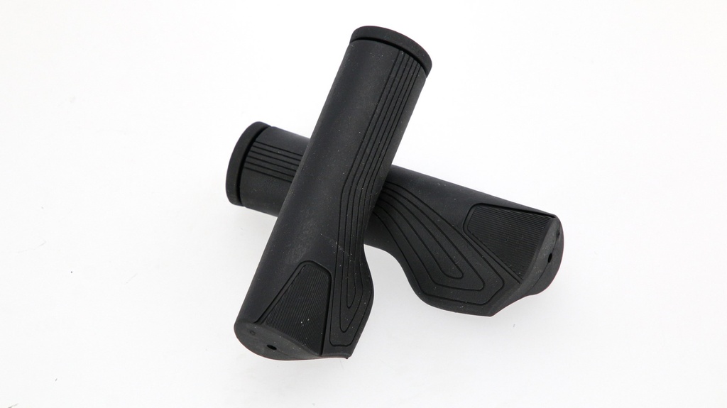 PUÑOS ERGONOMICOS S1 PVC/TPR 130 MM NEGRO SPORTACE