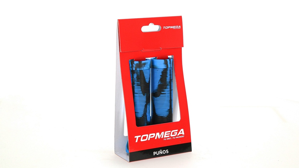 PUÑOS GOMA 125MM AZUL TOPMEGA