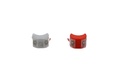 BALIZA SET D/T SILICONA 2LED 3FUNCIONES C/SUJETADOR TOPMEGA