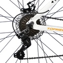 BICICLETA MTB REGAL ALUMINIO R29 21V GRIS ROJO/NARA M