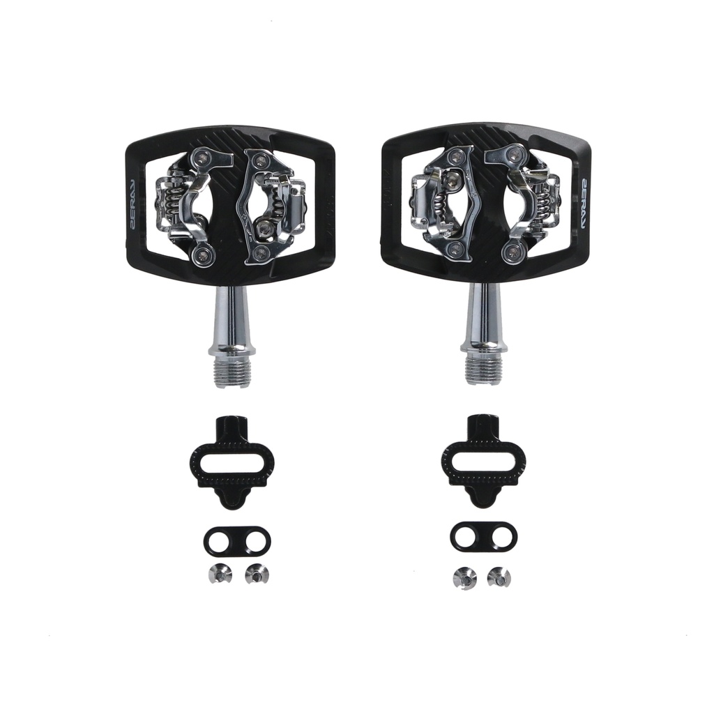 PEDAL AUTOMATICO ZERAY ZP-103S DOB. TRABA ALUM MTB 9/16 RULE