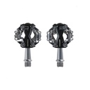 PEDAL AUTOMATICO ZERAY ZP-108S ALUMINIO MTB 9/16 RULEMAN NEGRO
