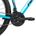 BICICLETA ARMOR B06 MTB 29" ALUMINIO CELESTE/NEGRO/ROJO TALLE M