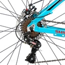 BICICLETA ARMOR B06 MTB 29" ALUMINIO CELESTE/NEGRO/ROJO TALLE M