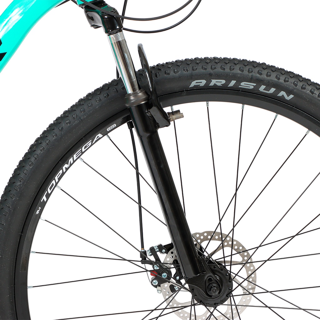 BICICLETA ARMOR B06 MTB 29" ALUMINIO AQUA/NEGRO/ROJO TALLE M