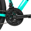 BICICLETA ARMOR B06 MTB 29" ALUMINIO AQUA/NEGRO/ROJO TALLE M