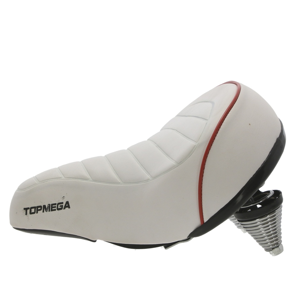*ASIENTO PLAYERO 280X250MM D/RESORTE CONFORT TOPMEGA BLANCO