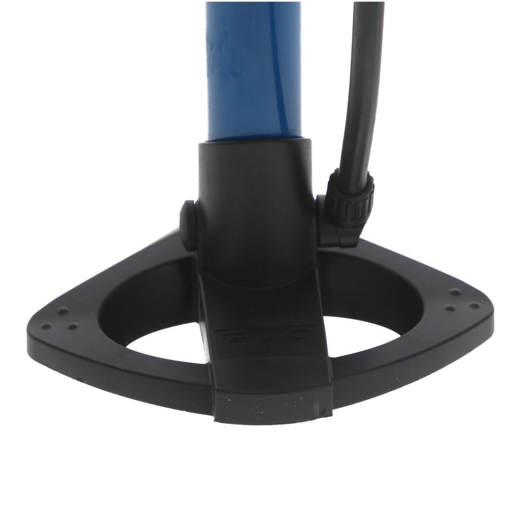 *INFLADOR PIE DE ACERO COLOR AZUL GIYO 22''