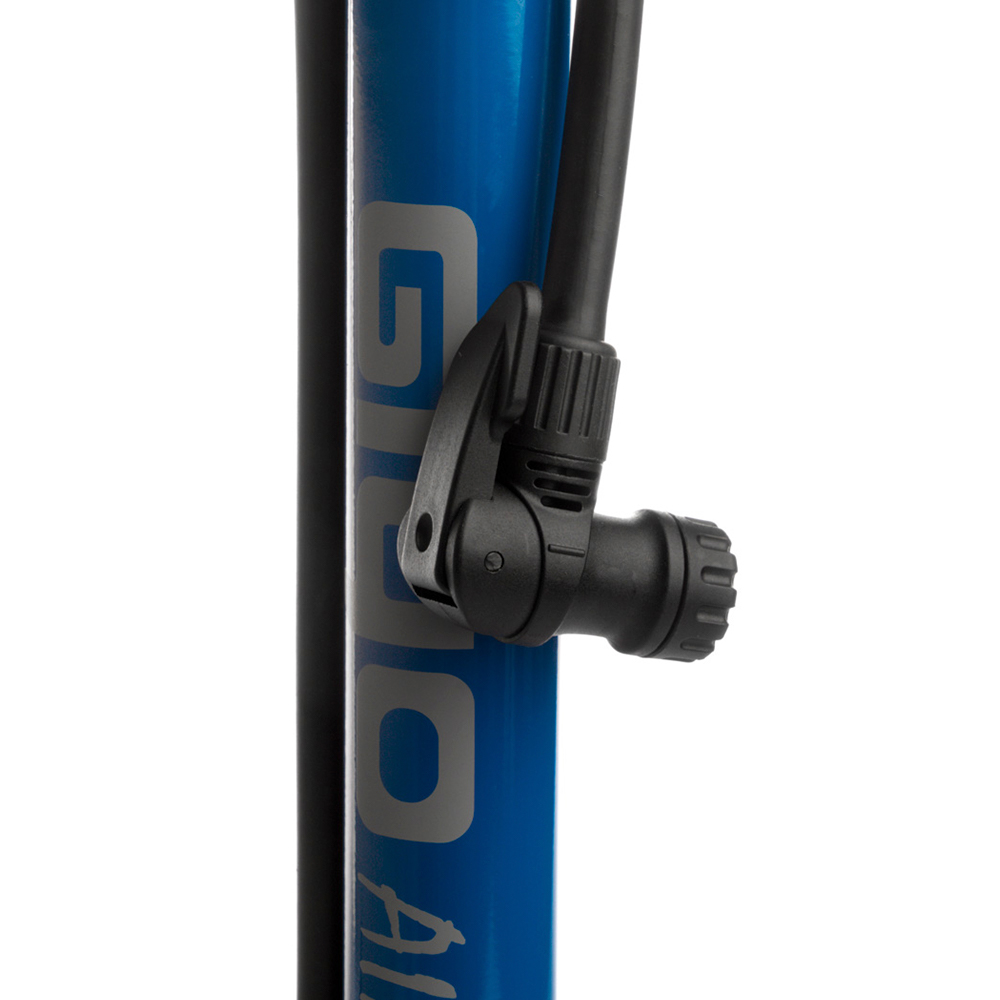 *INFLADOR PIE DE ACERO COLOR AZUL GIYO 22''