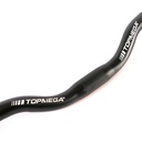 FORMA DESCENSO S/BARRAL 600X 25,4MM NEGRO TOPMEGA