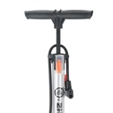 INFLADOR DE PIE C/TANQUE DOBLE VALVULA PLATEADO 38X500MM