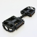 PEDAL PVC NIÑO 92X60MM 9/16 NEGRO