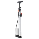 INFLADOR DE PIE C/TANQUE DOBLE VALVULA PLATEADO 38X500MM
