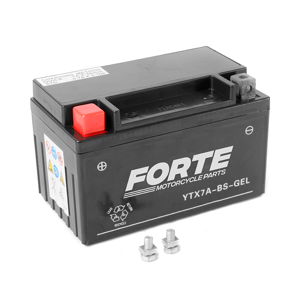 BATERIA YTX7A-BS C/GEL HONDA ELITE 125/MOTOMEL VX150 FORTE