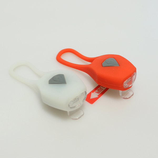 *BALIZA SET D/T SILICONA 2LED 4 FUNCI C/SUJETAD SIN PILAS
