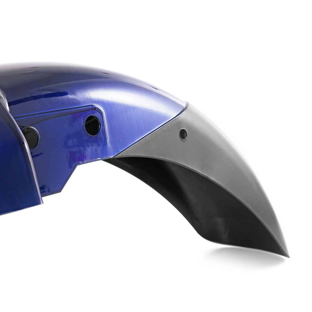 *GUARDABARRO DELANTERO BAJAJ 180 AZUL FORTE
