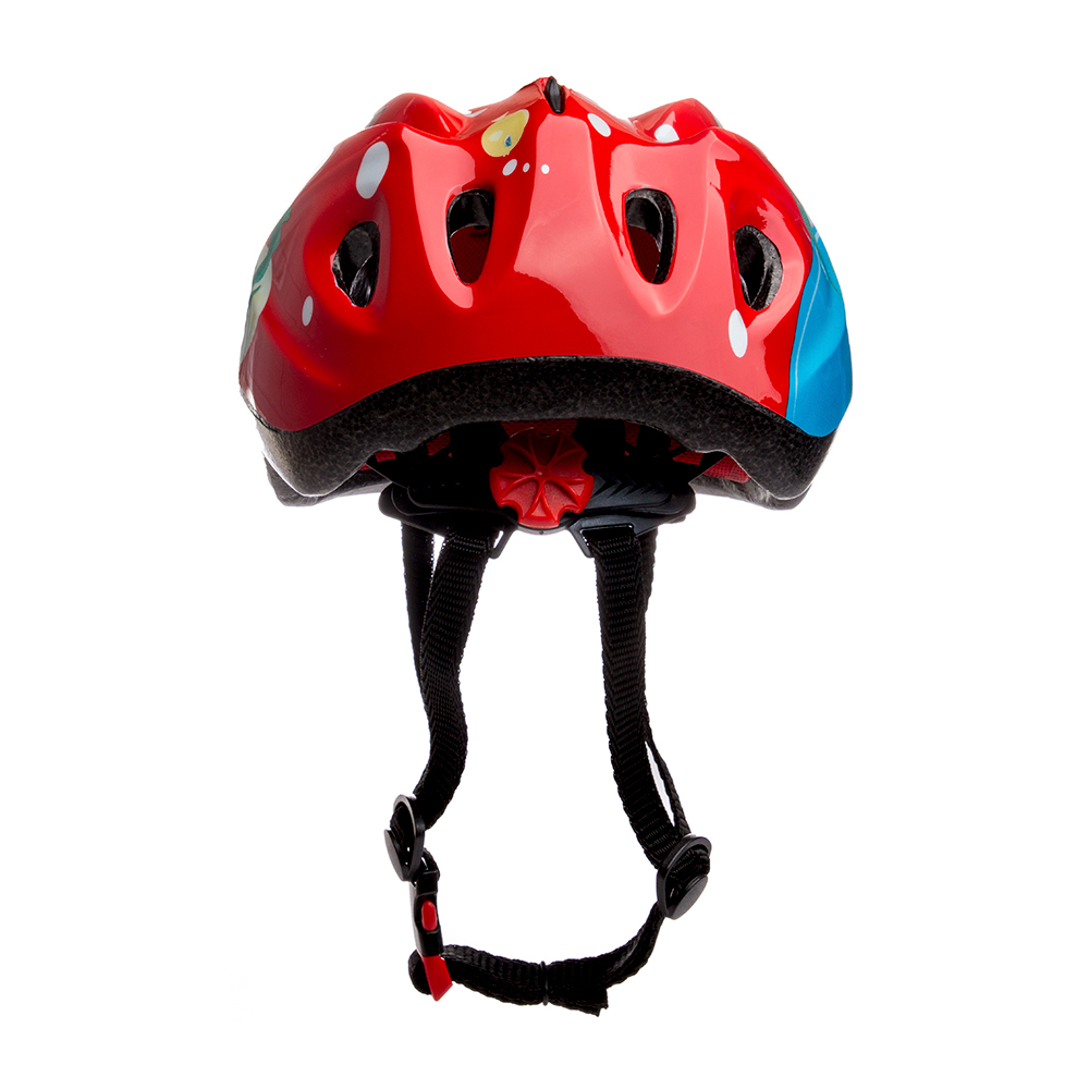 CASCO NIÑO SMART 10 VENTILACIONES 50-56 CM ROJO