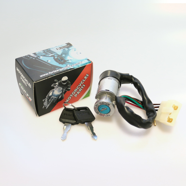 LLAVE CONTACTO HONDA WAVE 6 TERMINALES