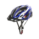 CASCO MTB 15 VENTILACIONES C/VISERA 56-62CM NEGRO/AZUL