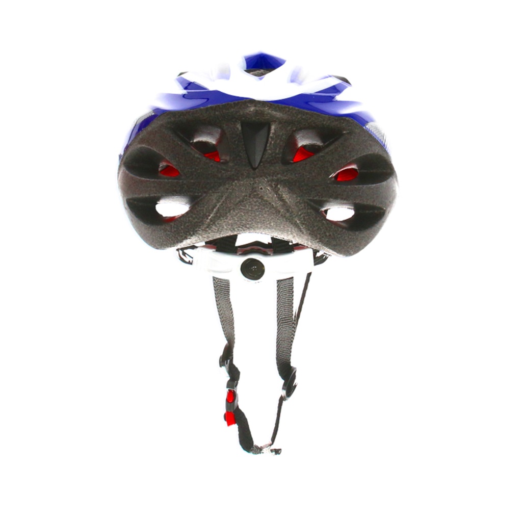 CASCO MTB 15 VENTILACIONES C/VISERA 56-62CM NEGRO/AZUL
