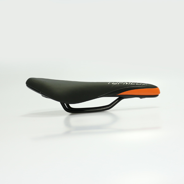 ASIENTO MTB/RUTA 280X135 SONIC NEGRO/NARANJA TOPMEGA