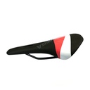 ASIENTO MTB/CARRERA 245X140MM TAPIZADO NEGRO/ROJO ENVOY