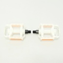 PEDAL PVC NIÑO 98X70MM 1/2'' ROD 16'' BLANCO