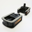 PEDAL PVC/GOMA 9/16'' FOLDING C/BOLILLA
