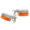 FARO GIRO SUZUKI AX100 M/V PAR CROMADO