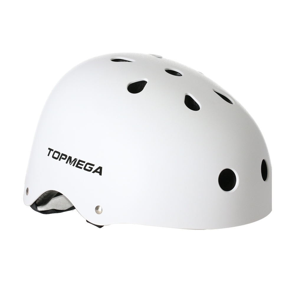 CASCO URBANO/BMX BLANCO M (55-58) TOPMEGA