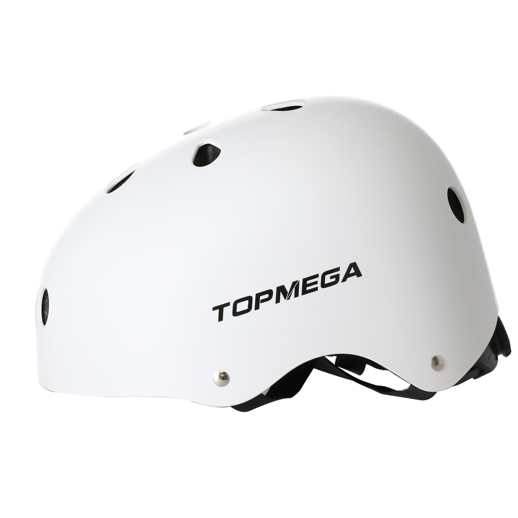 CASCO URBANO/BMX BLANCO L (58-61) TOPMEGA