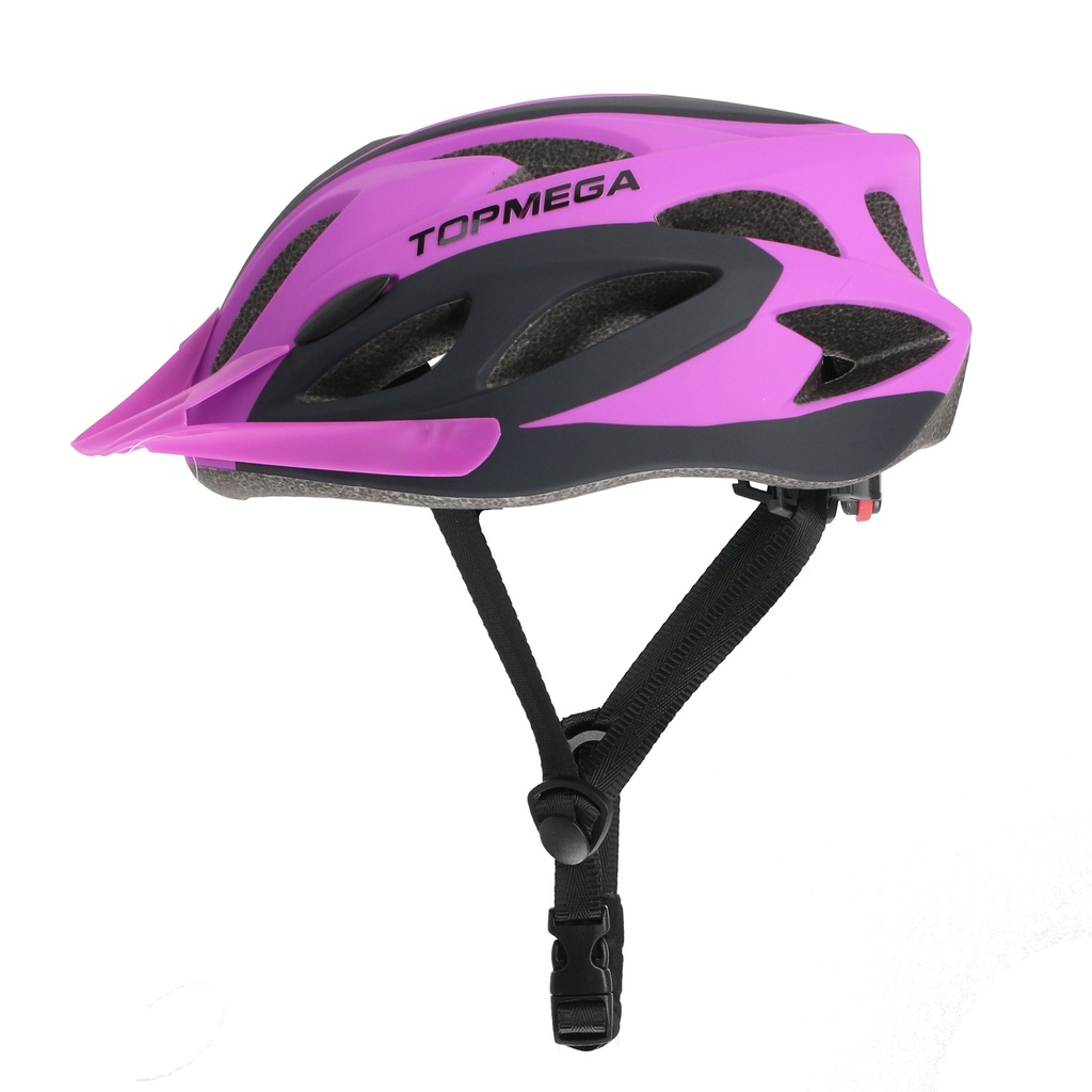CASCO MTB IN MOLD ROSA/NEGRO M (56-58) TOPMEGA