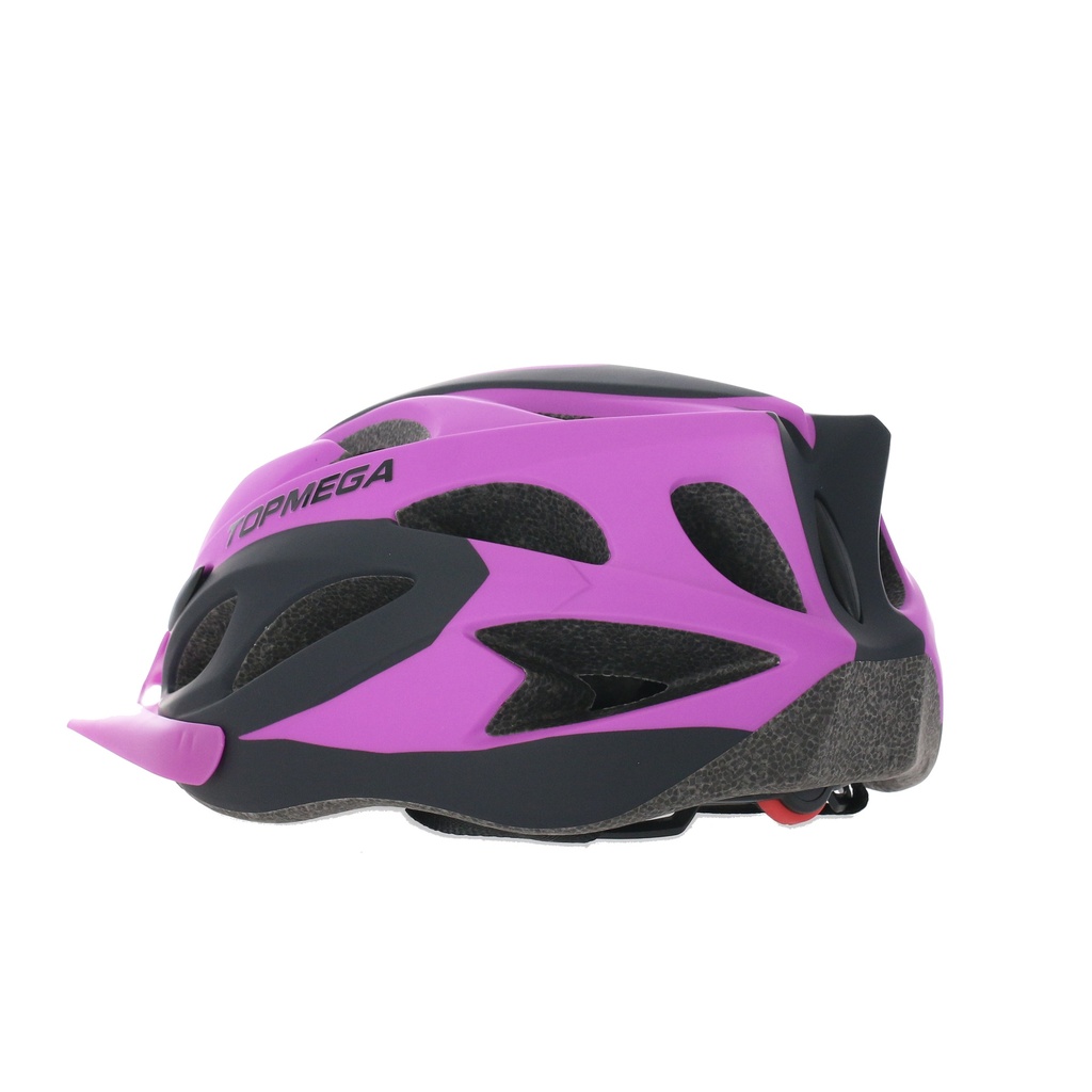 CASCO MTB IN MOLD ROSA/NEGRO M (56-58) TOPMEGA