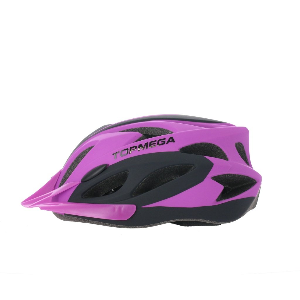 CASCO MTB IN MOLD ROSA/NEGRO L (58-61) TOPMEGA