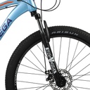 BICICLETA MTB THOR R29 24V ALUMINIO CELESTE/AZUL/NARANJA TALLE S