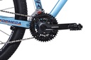 BICICLETA MTB THOR R29 24V ALUMINIO CELESTE/AZUL/NARANJA TALLE L