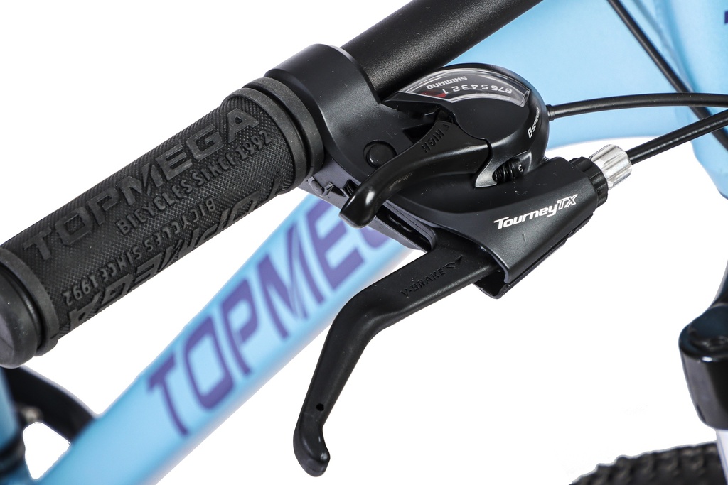BICICLETA MTB THOR R29 24V ALUMINIO CELESTE/AZUL/NARANJA TALLE M