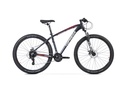 BICICLETA MTB THOR R29 24V ALUMINIO NEGRO/BLANCO/NARANJA TALLE M