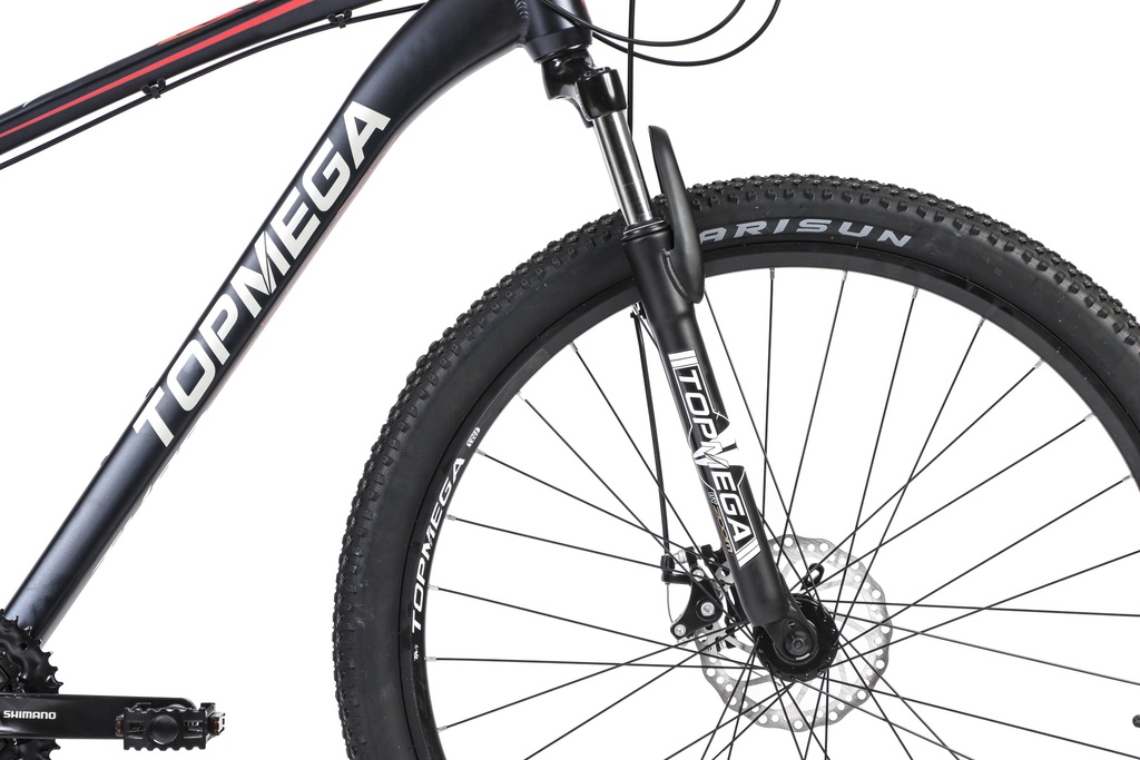 BICICLETA MTB THOR R29 24V ALUMINIO NEGRO/BLANCO/NARANJA TALLE M