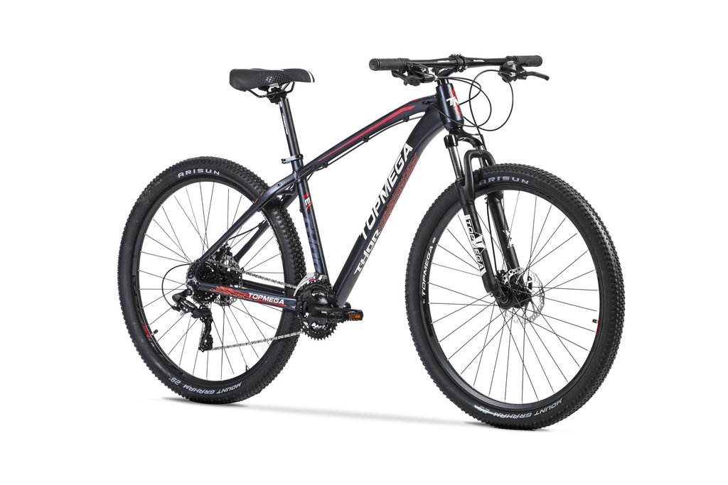 BICICLETA MTB THOR R29 24V ALUMINIO NEGRO/BLANCO/NARANJA TALLE L