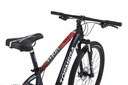 BICICLETA MTB THOR R29 24V ALUMINIO NEGRO/BLANCO/NARANJA TALLE L