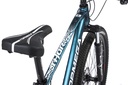 BICICLETA MTB THOR R29 24V ALUMINIO AZUL/BLANCO/AMAR TALLE M