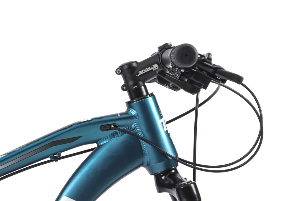 BICICLETA MTB THOR R29 24V ALUMINIO AZUL/BLANCO/AMARILLO TALLE L